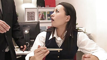 Japanese office Blowjob