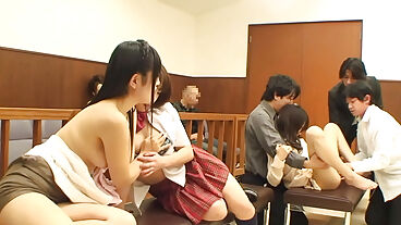 Ultimate No Context Japanese Porn Courtroom Sex Party